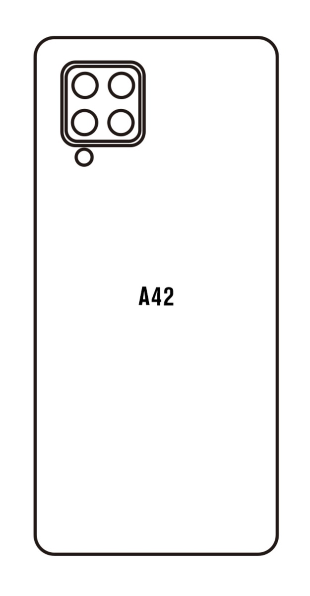 Hydrogel - zadní ochranná fólie - Samsung Galaxy A42 5G