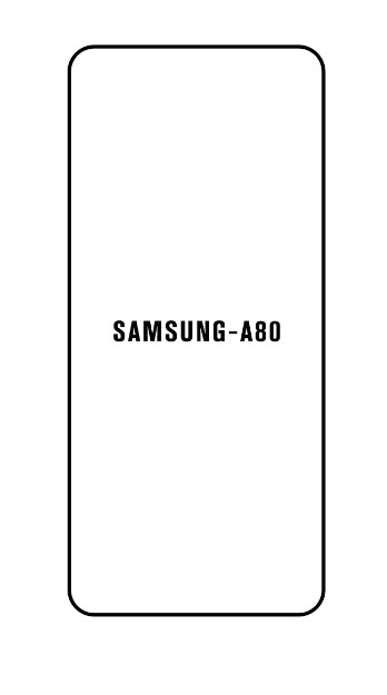 Hydrogel - ochranná fólie - Samsung Galaxy A80/A90