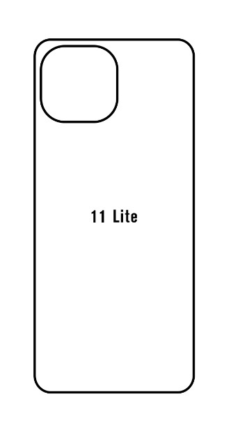 Hydrogel - zadní ochranná fólie - Xiaomi Mi 11 Lite/Mi 11 Lite 5G