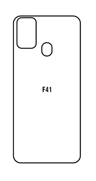 Hydrogel - zadní ochranná fólie - Samsung Galaxy F41