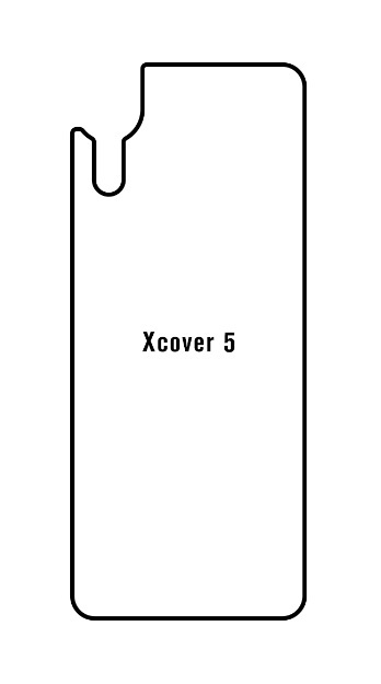 Hydrogel - zadní ochranná fólie - Samsung Galaxy Xcover 5