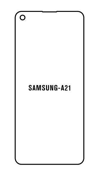 Hydrogel - matná ochranná fólie - Samsung Galaxy A21