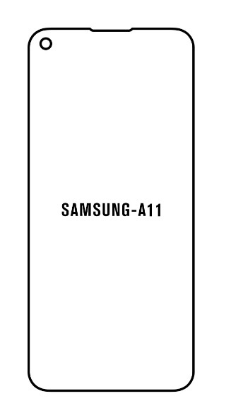 Hydrogel - matná  ochranná fólie - Samsung Galaxy A11
