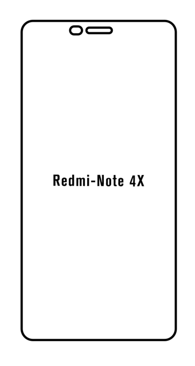 Hydrogel - matná ochranná fólie - Xiaomi Redmi Note 4/4X