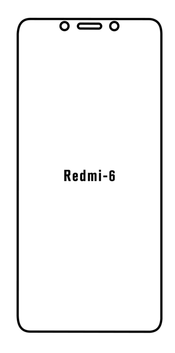 Hydrogel - matná  ochranná fólie - Xiaomi Redmi 6/6A