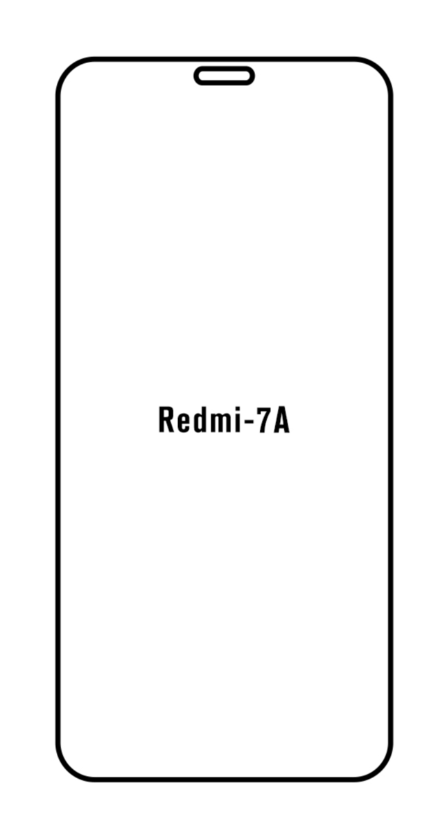 Hydrogel - matná ochranná fólie - Xiaomi Redmi 7A