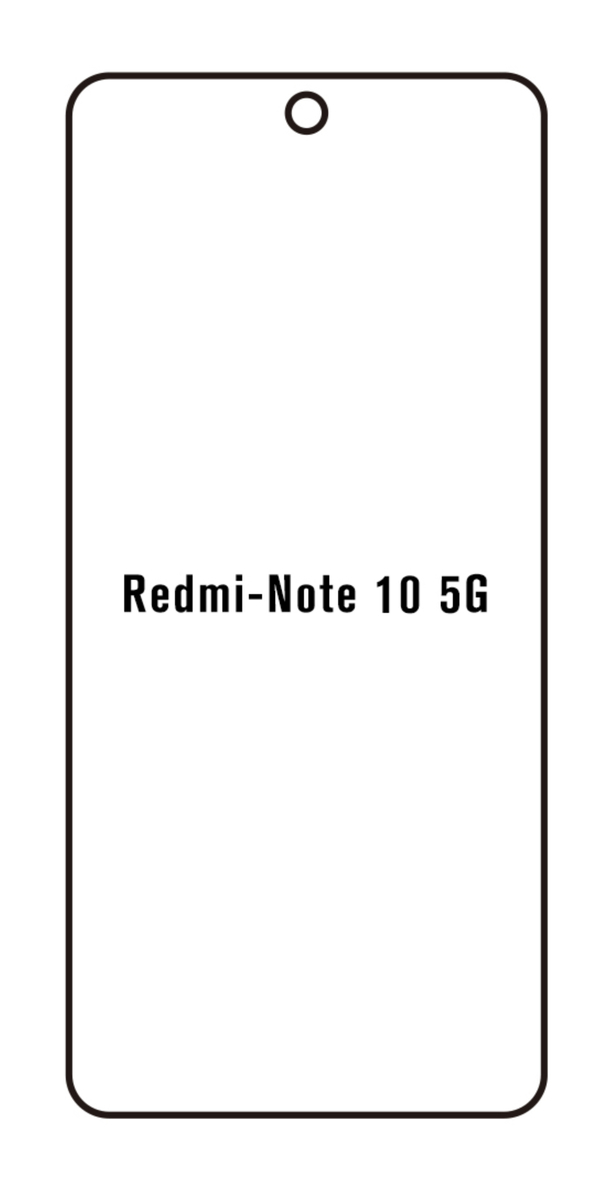 Hydrogel - matná ochranná fólie - Xiaomi Redmi Note 10 5G