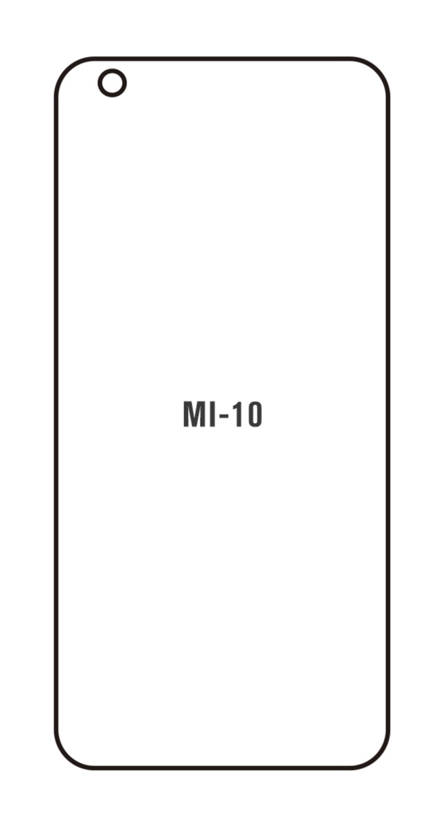 Hydrogel - matná ochranná fólie - Xiaomi Mi 10 5G