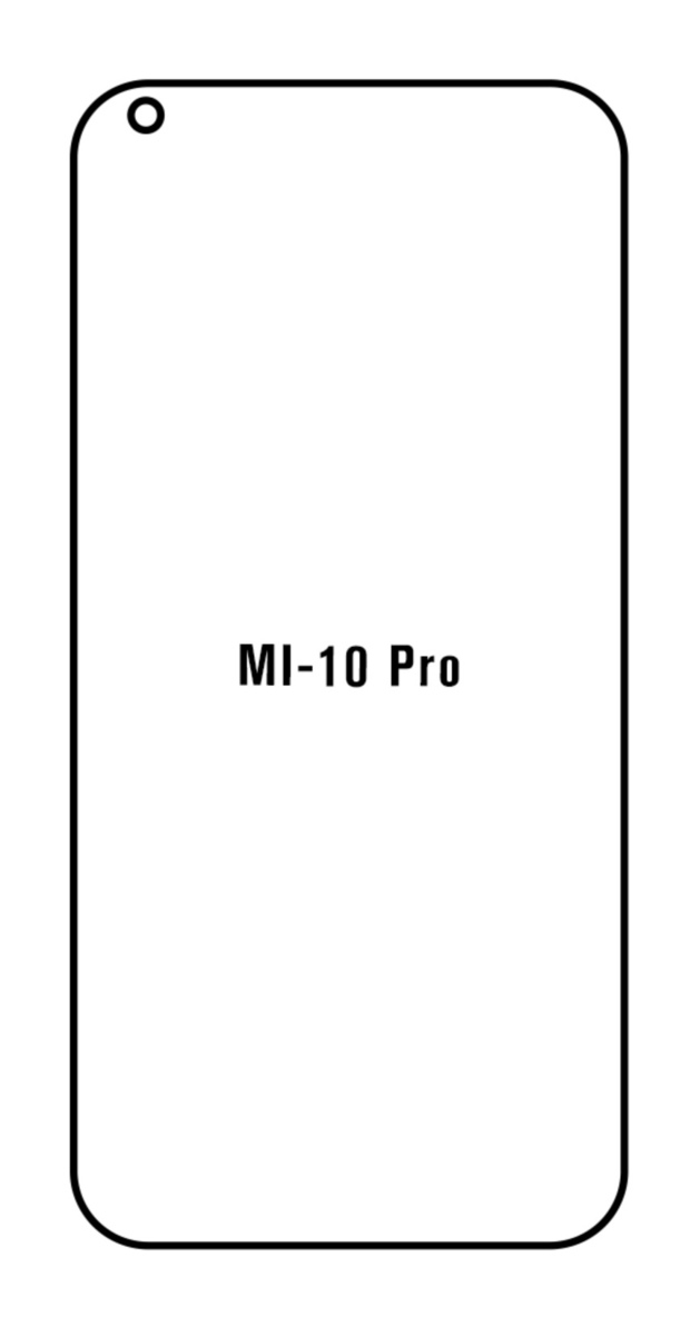 Hydrogel - matná ochranná fólie - Xiaomi Mi 10 Pro 5G
