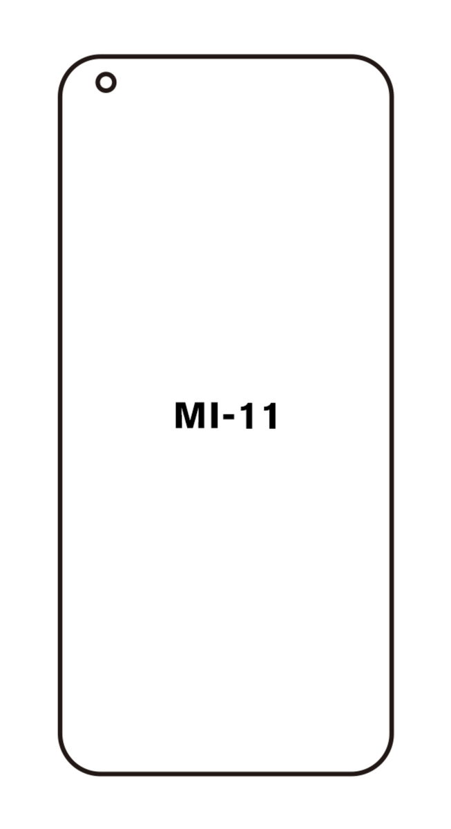 Hydrogel - matná ochranná fólie - Xiaomi Mi 11