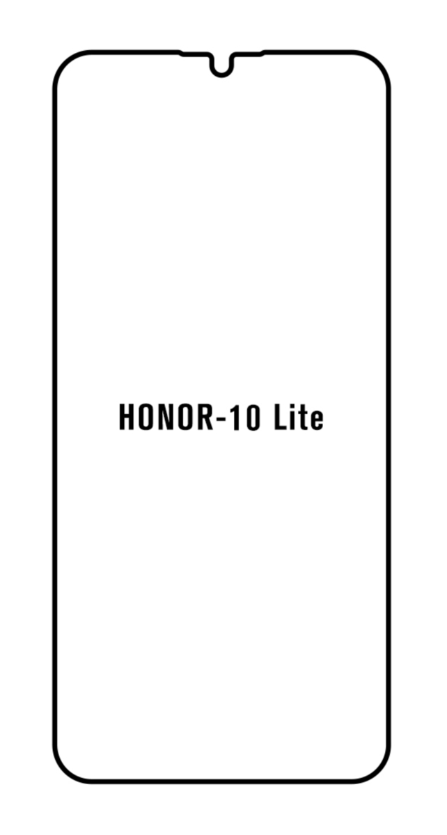 Hydrogel - matná ochranná fólie - Huawei Honor 10 lite