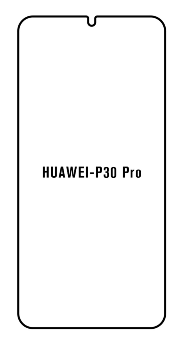 Hydrogel - matná ochranná fólie - Huawei P30 Pro