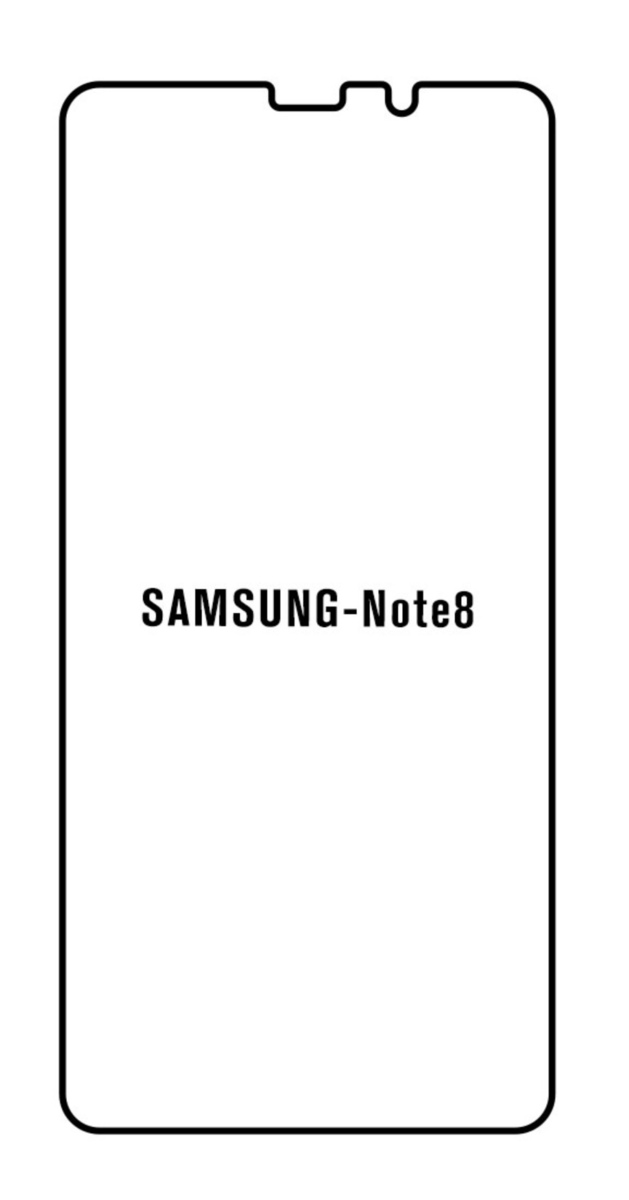 Hydrogel - matná ochranná fólie - Samsung Galaxy Note 8