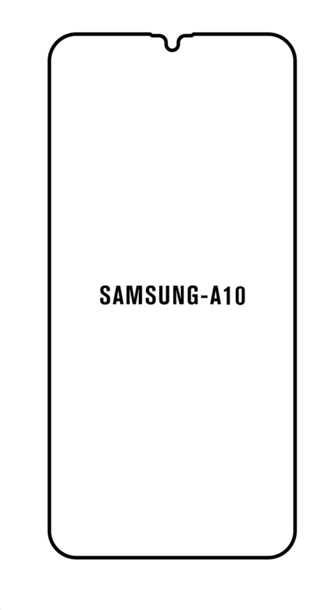 Hydrogel - matná ochranná fólie - Samsung Galaxy A10