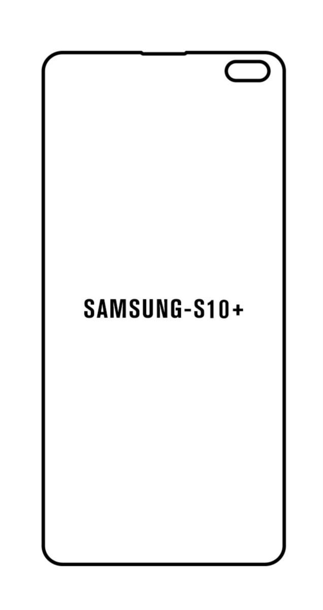 Hydrogel - matná ochranná fólie - Samsung Galaxy S10+