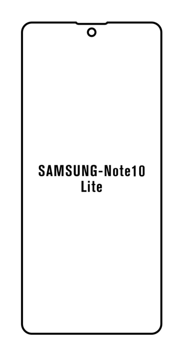 Hydrogel - matná ochranná fólie - Samsung Galaxy Note 10 Lite