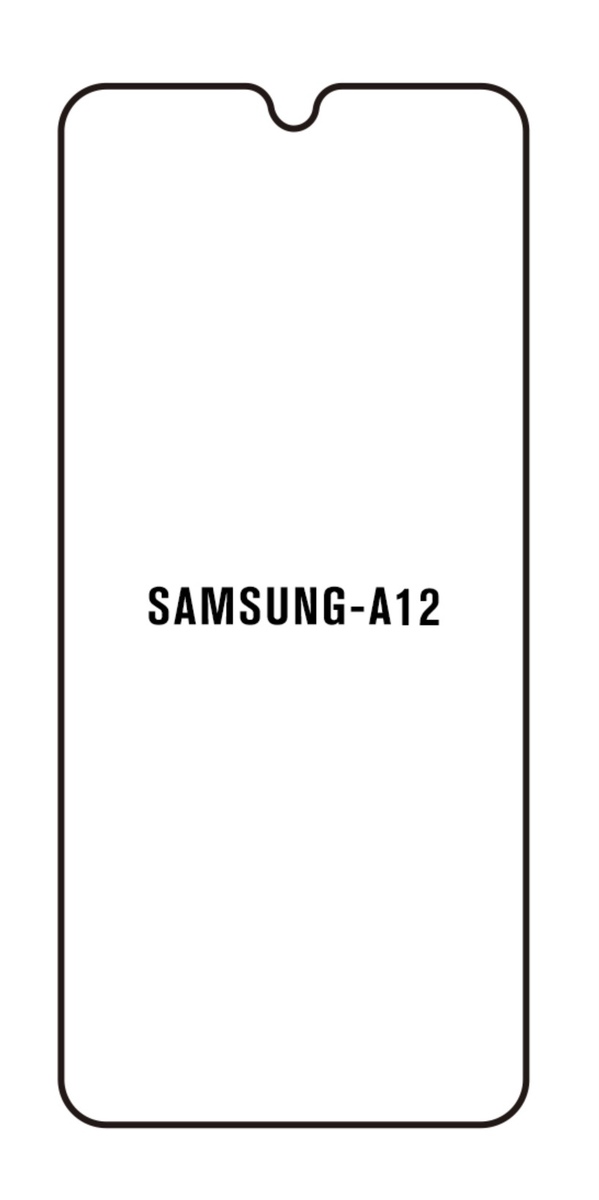 Hydrogel - matná ochranná fólie - Samsung Galaxy A12