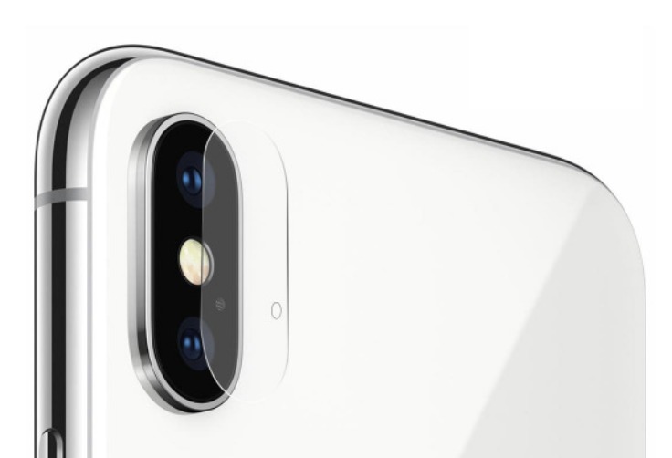 Ochranné sklo zadní kamery pro iPhone XS transparentní