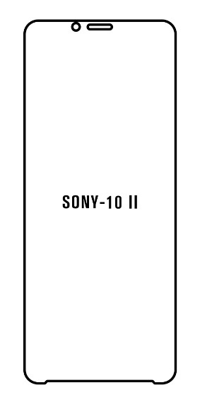Hydrogel - matná ochranná fólie - Sony Xperia 10 II