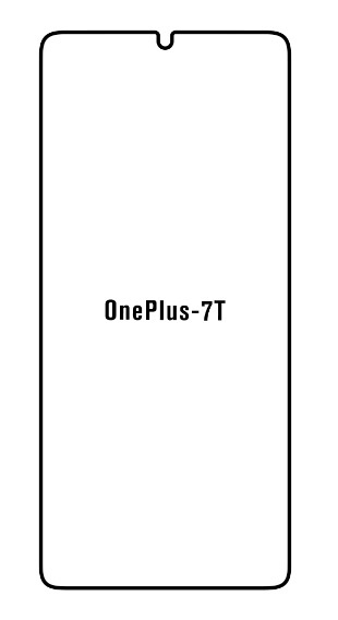 Hydrogel - matná ochranná fólie - OnePlus 7T