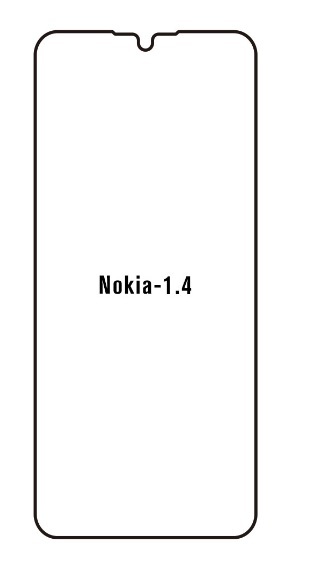 Hydrogel - matná ochranná fólie - Nokia 1.4
