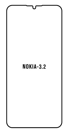 Hydrogel - matná ochranná fólie - Nokia 3.2