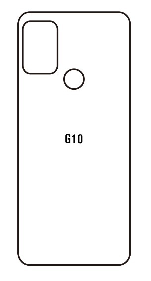 Hydrogel - zadní ochranná fólie - Motorola Moto G10