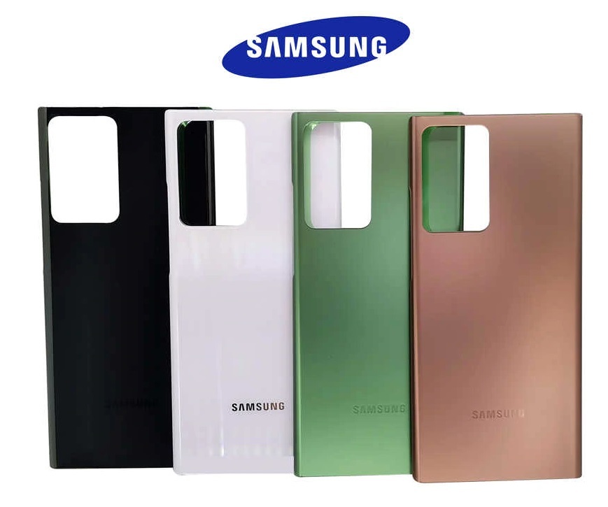 Samsung Galaxy Note 20 Ultra/Note 20 Ultra 5G - Zadní kryt - černý (náhradní díl)