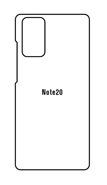 Hydrogel - zadní ochranná fólie - Samsung Galaxy Note 20
