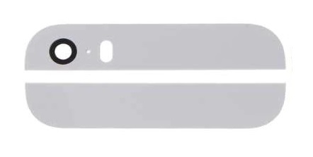 iPhone 5S / SE - Bílé zadní sklo housingu