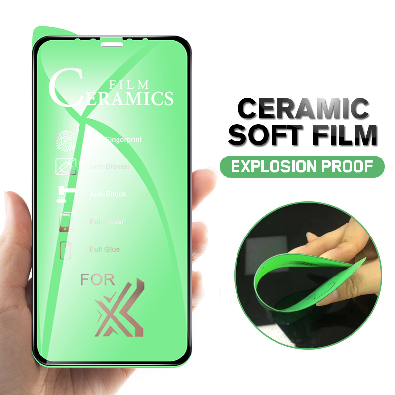 Ceramic Soft flexible - ohebná ochrana displeje - iPhone 12 Pro Max