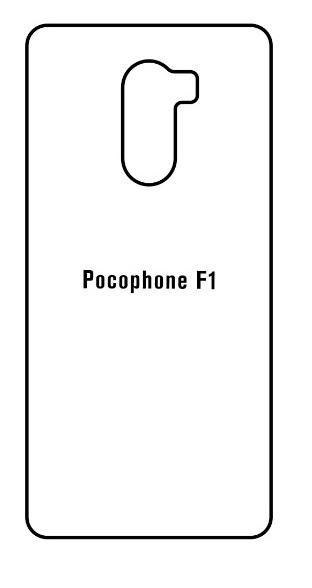 Hydrogel - zadní ochranná fólie - Xiaomi Pocophone F1