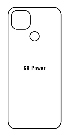 Hydrogel - matná zadní ochranná fólie - Motorola Moto G9 Power