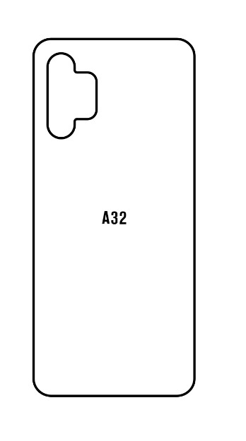Hydrogel - matná zadní ochranná fólie - Samsung Galaxy A32 4G