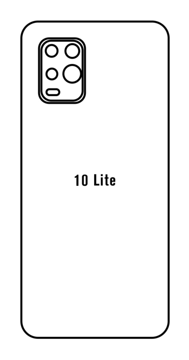 Hydrogel - matná zadní ochranná fólie - Xiaomi Mi 10 Lite 5G