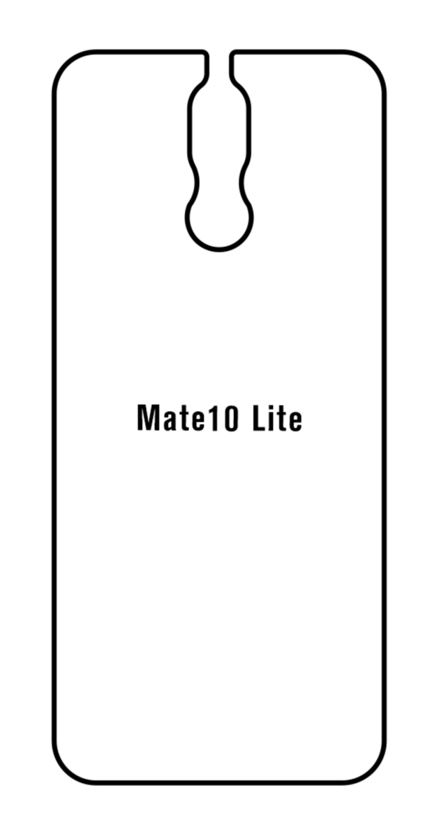 Hydrogel - matná zadní ochranná fólie - Huawei Mate 10 lite