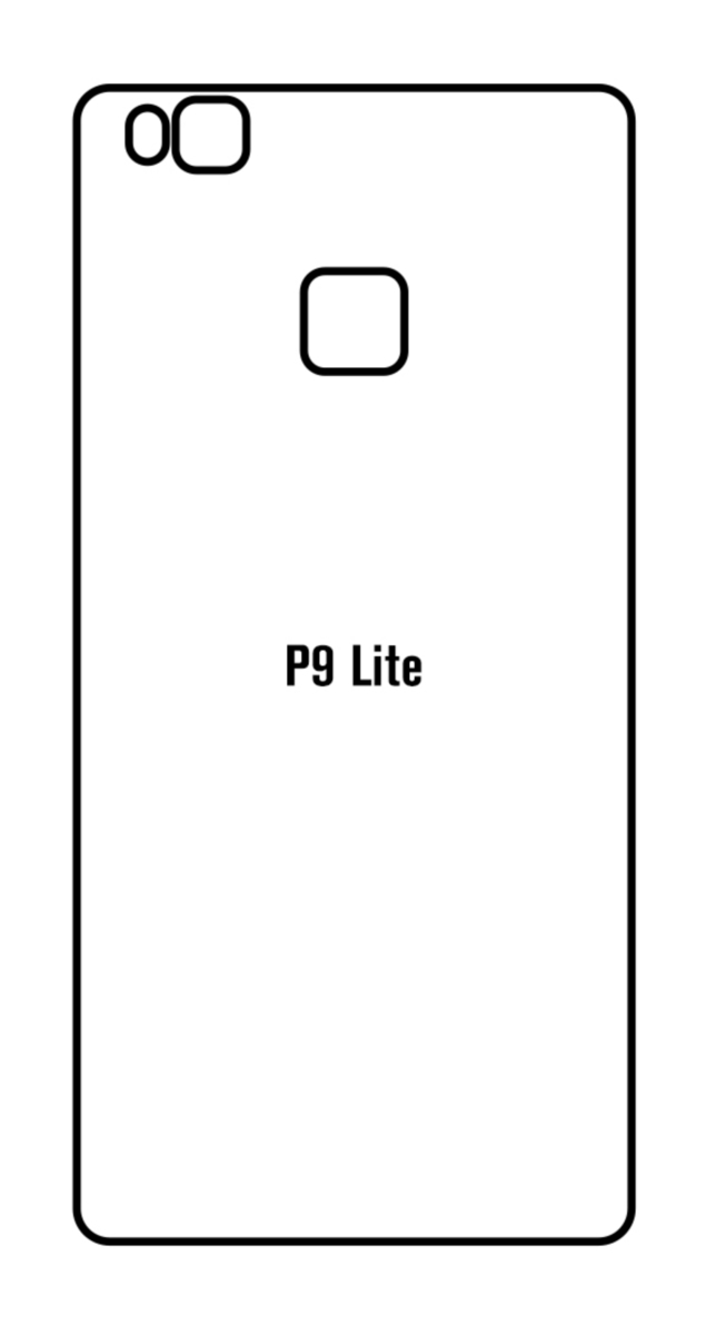 Hydrogel - matná zadní ochranná fólie - Huawei P9 lite