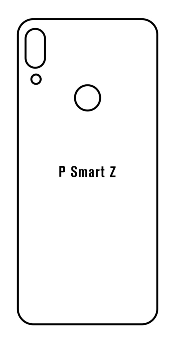 Hydrogel - matná zadní ochranná fólie - Huawei P Smart Z