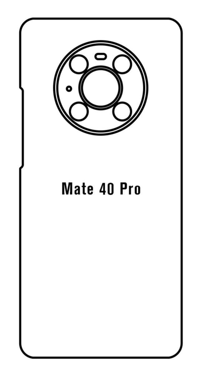 Hydrogel - matná zadní ochranná fólie - Huawei Mate 40 Pro