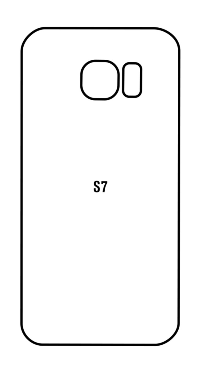Hydrogel - matná zadní ochranná fólie - Samsung Galaxy S7