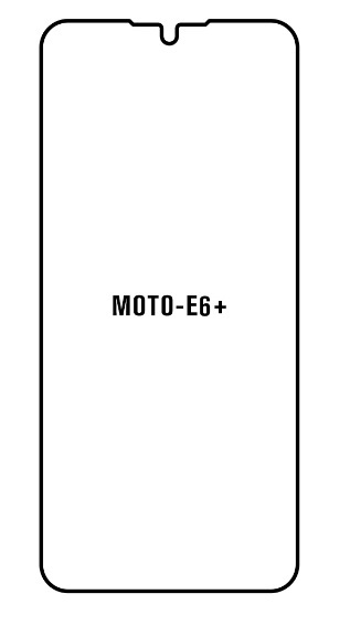 Hydrogel - Privacy Anti-Spy ochranná fólie - Motorola Moto E6 Plus