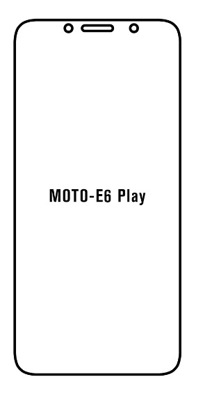 Hydrogel - Privacy Anti-Spy ochranná fólie - Motorola Moto E6 Play