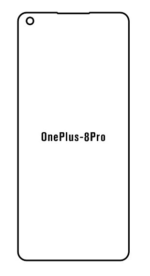 Hydrogel - Privacy Anti-Spy ochranná fólie - OnePlus 8 Pro
