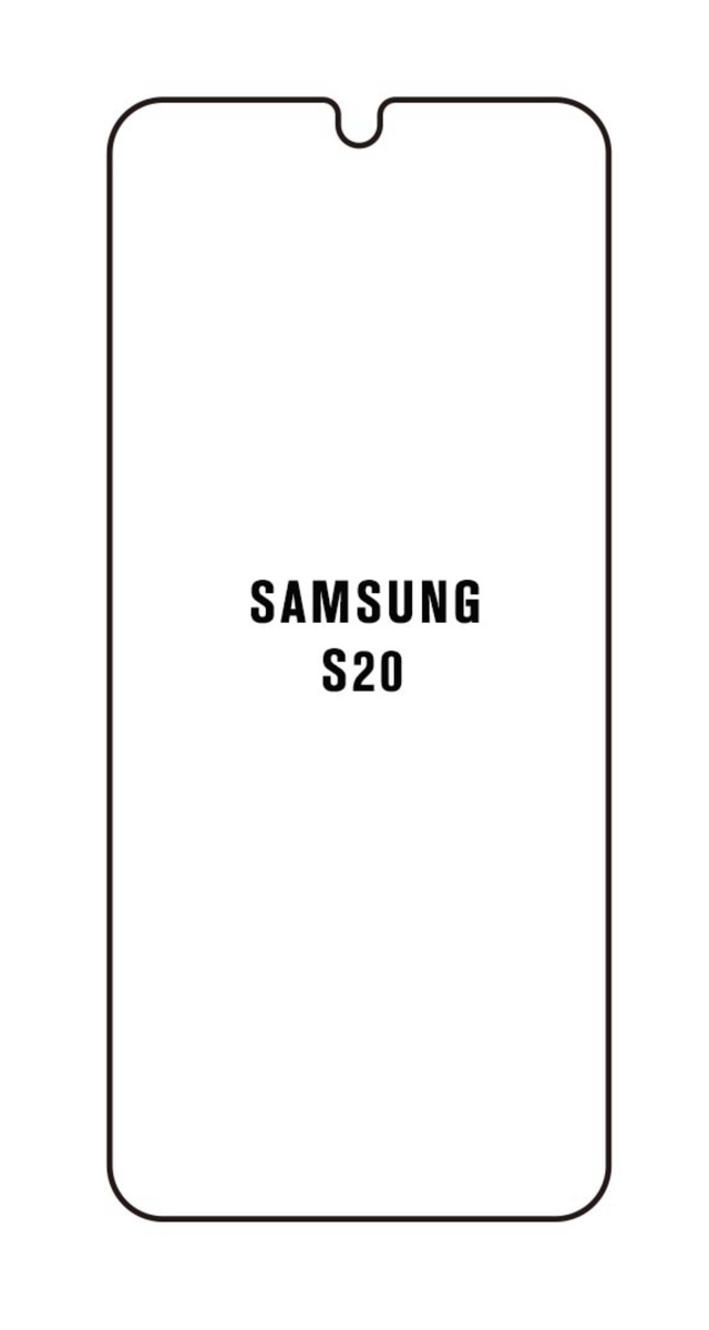 Hydrogel - Privacy Anti-Spy ochranná fólie - Samsung Galaxy S20