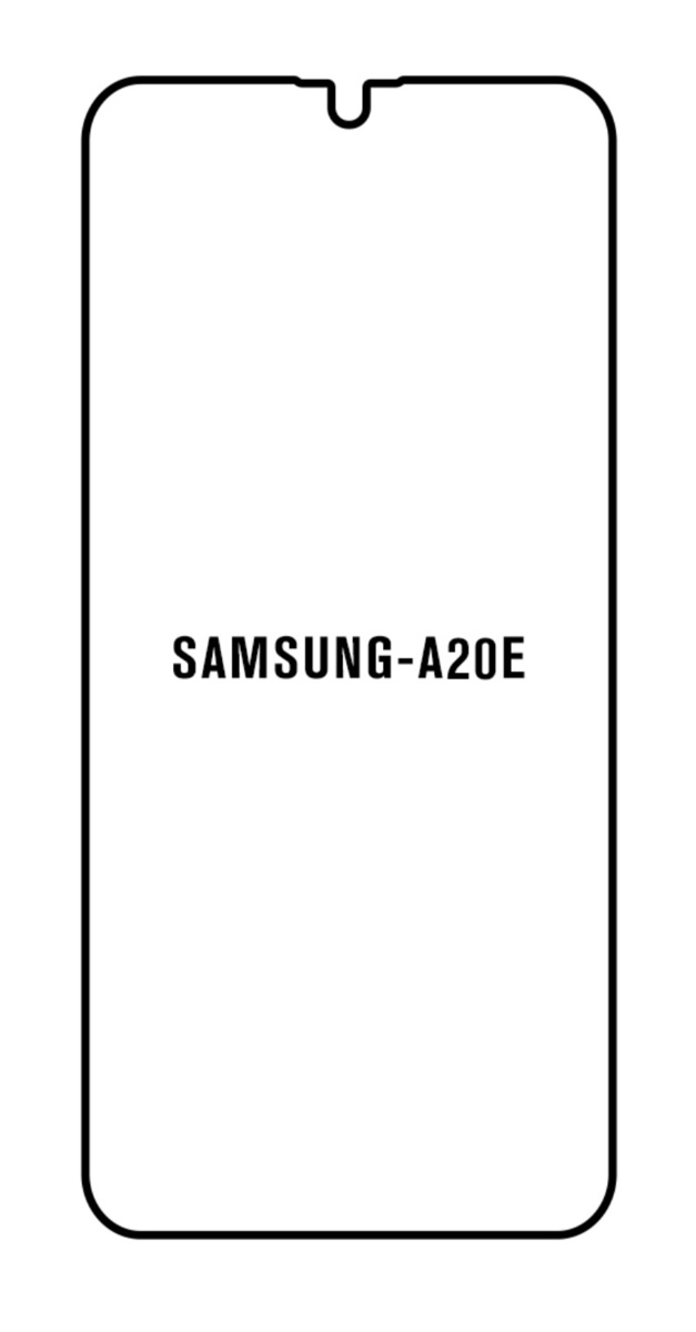 Hydrogel - Privacy Anti-Spy ochranná fólie - Samsung Galaxy A20e