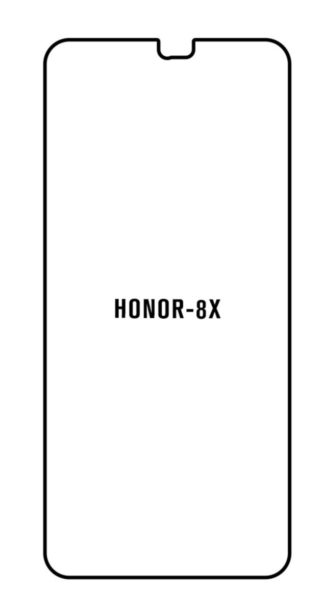 Hydrogel - Privacy Anti-Spy ochranná fólie - Huawei Honor 8X