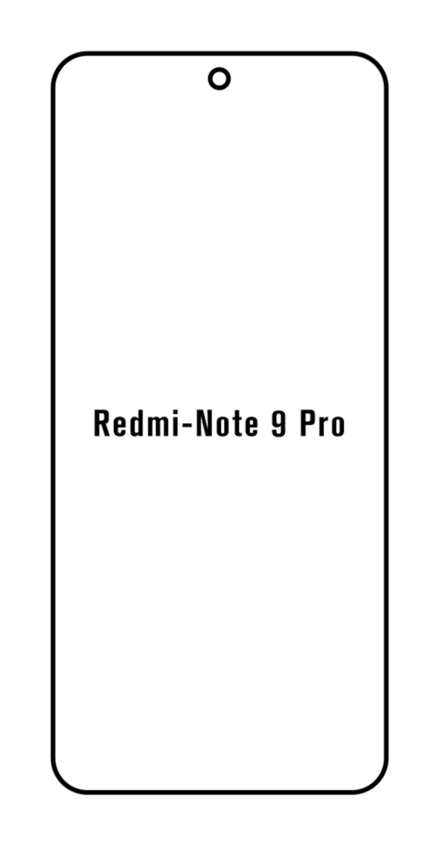 Hydrogel - Privacy Anti-Spy ochranná fólie - Xiaomi Redmi Note 9 Pro 5G