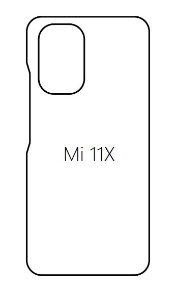 Hydrogel - matná zadní ochranná fólie - Xiaomi Mi 11X