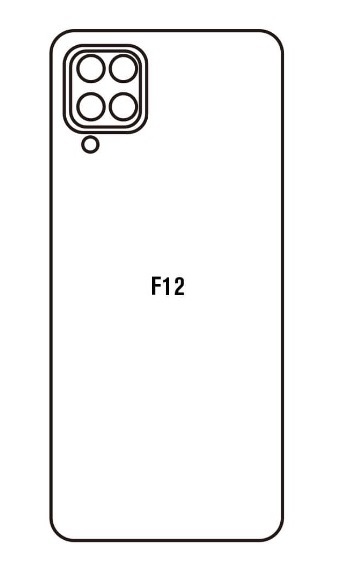Hydrogel - zadní ochranná fólie - Samsung Galaxy F12