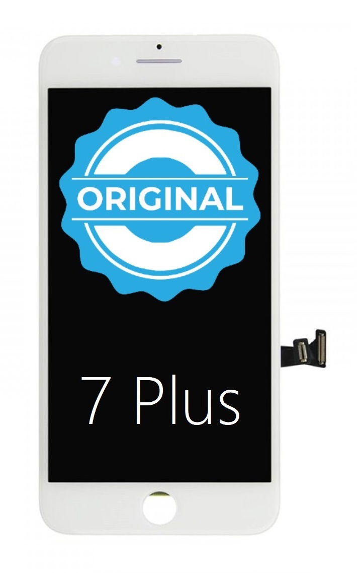 ORIGINAL Bílý LCD displej iPhone 7 Plus + dotyková deska